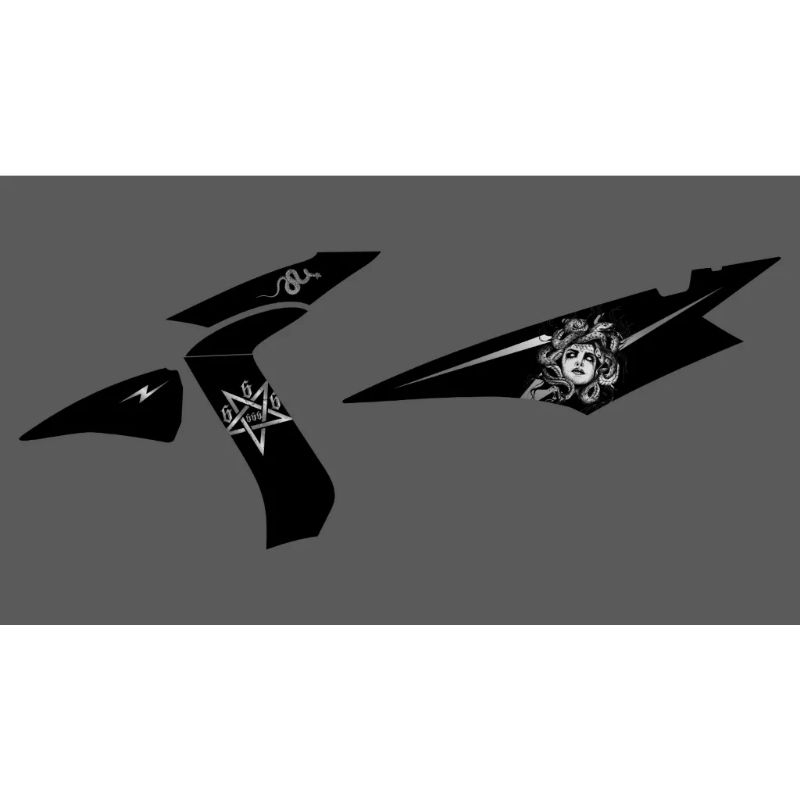 STIKER STRIPING TRANSPARAN MIO SOUL KARBU MEDUSA STRIPING MEDUSA MIO