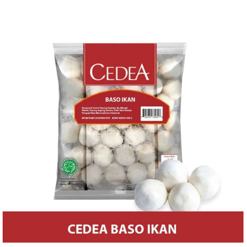 

Cedea Bakso Ikan 100s 1Kg Shabu Shabu Sukiyaki Fish Ball
