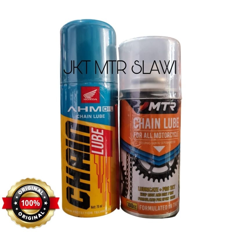 chain lube oli rantai ahm & mtr ori ahm