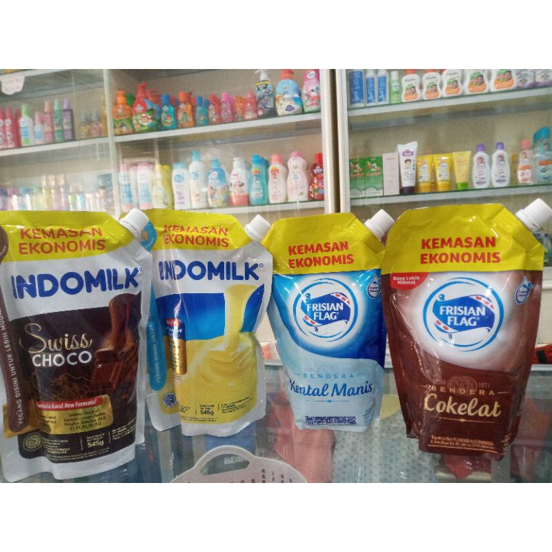 

frisian flag indomilk kental manis pouch