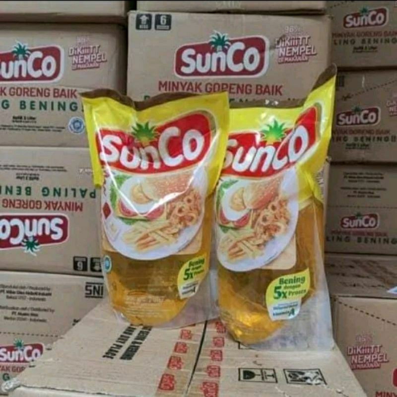 

Minyak goreng 2liter / sunco / sania