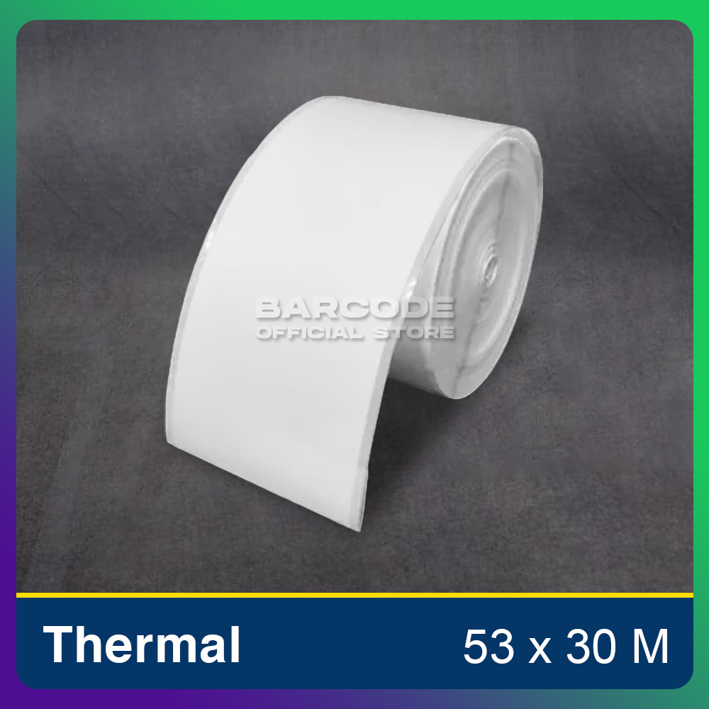 

Label Sticker Thermal 58 X 30 M | 53 x 30 | 53 x 80 EPSON TM-T82 MOKA POS (Continues)