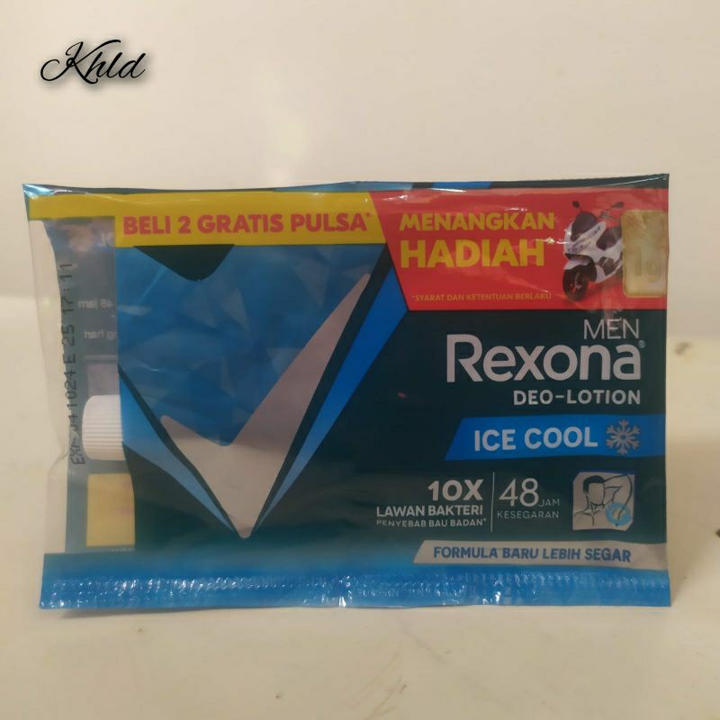 Rexona Deolotion ice cool renceng sachet 1pcs