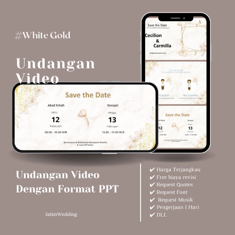 Undangan Video | PPT landscape