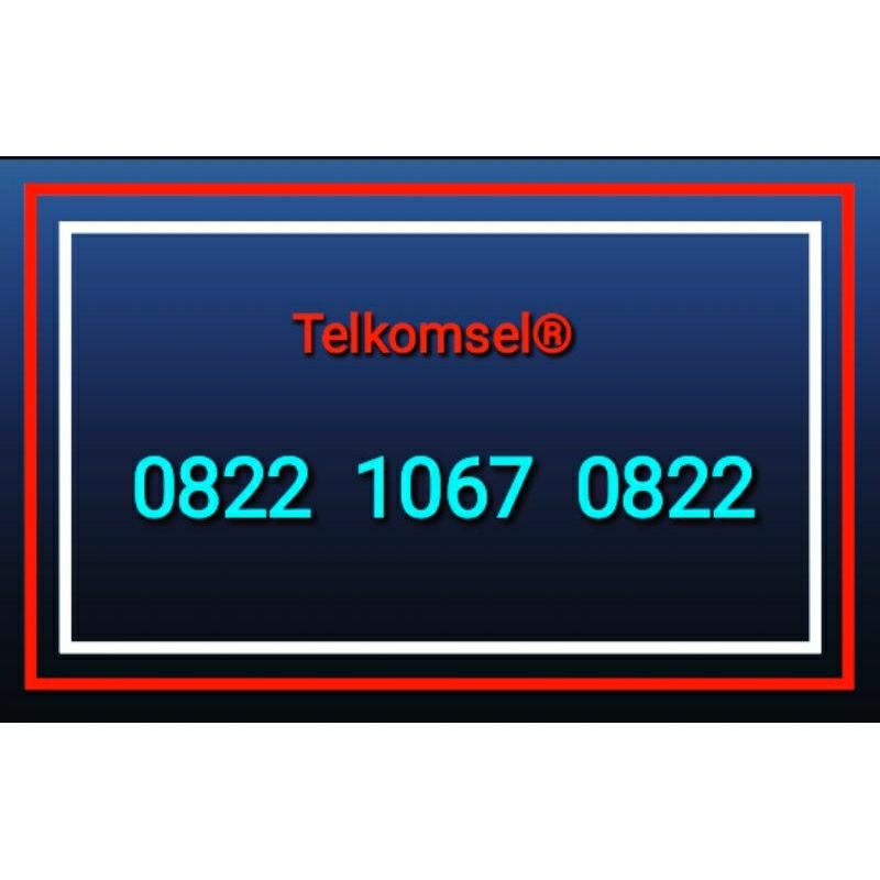 Nomor Cantik Telkomsel Combo Sakti LOOP/Kartu As/simPATI Seri Double Opp (0822 XXXX 0822)