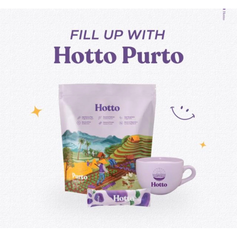 

Hotto Purto Multigrain with Purple Potato 1 Pouch - 16 Sachet