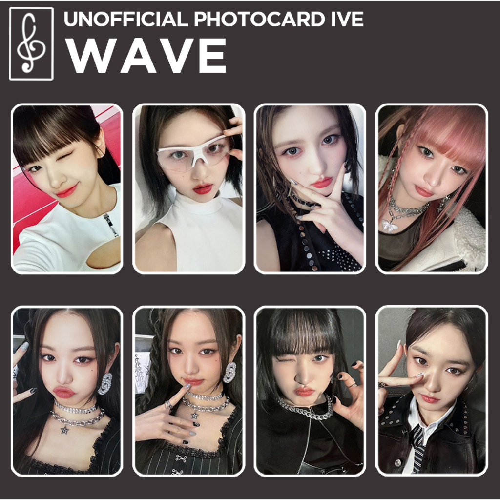 [REPLIKA IVE] WAVE PHOTOCARD UNOFFICIAL