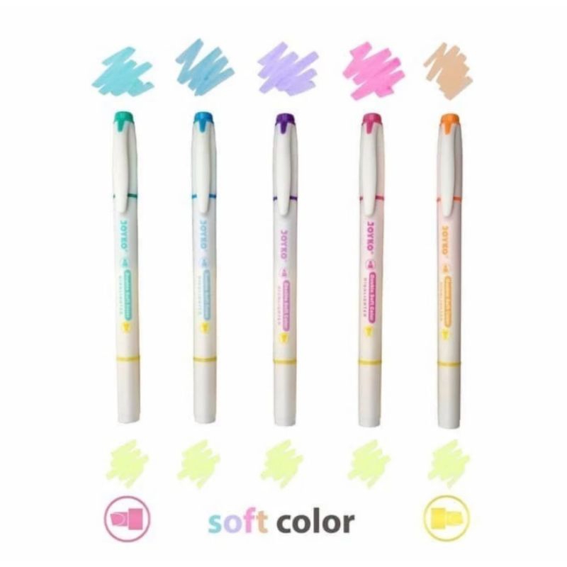 

stabilow highlighter Joyko hl 46 ( two side double soft colour)