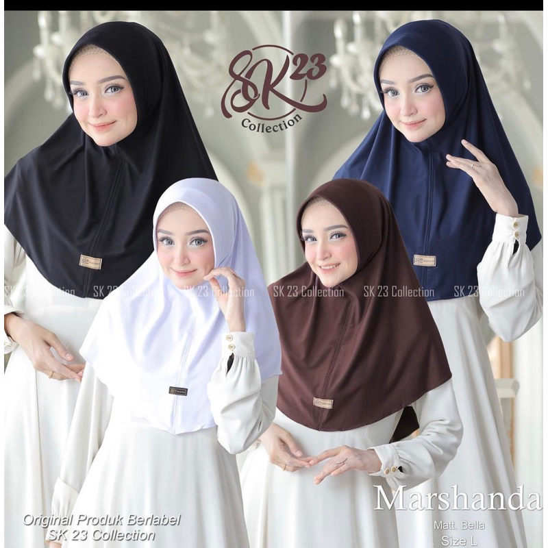 JILBAB KERUDUNG INSTAN HIJAB BERGO SEKOLAH SPORTY DAILY