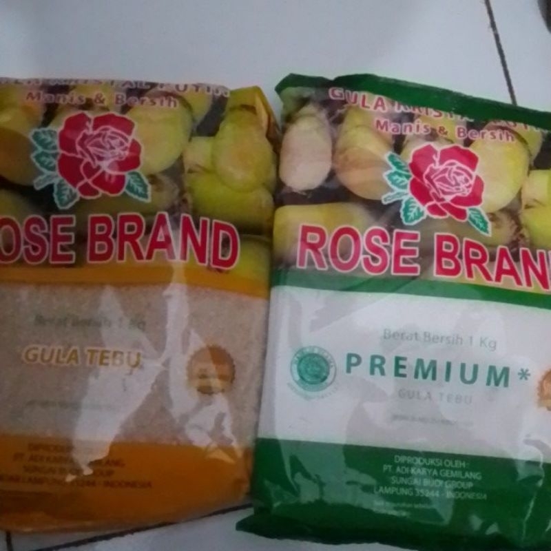 

Rose Brand gula pasir 1 kg.