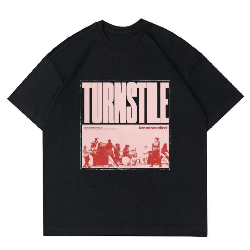 TSHIRT VINTAGE BAND TURNSTILE UNISEX | BAJU KAOS VINTAGE BAND TURNSTILE UNISEX