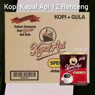 

Kopi Kapal Api Special Mix 25 gr Isi 120 Sachet Per Dus/kopi ABC susu