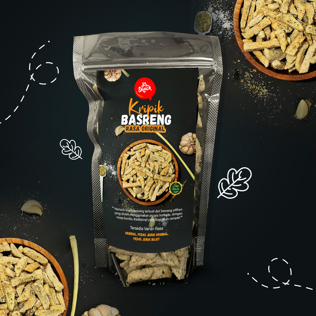 

Yasnack Basreng Original/100gr