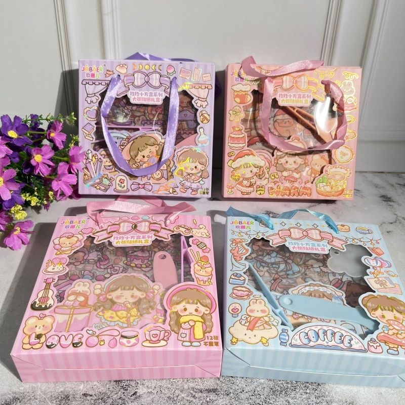 

Stiker Cwe Korea Fancy Girl Stiker Set JBE-27 Free Perata Dan Penjepit Stiker Lucu Unik Viral Kekinian Termurah