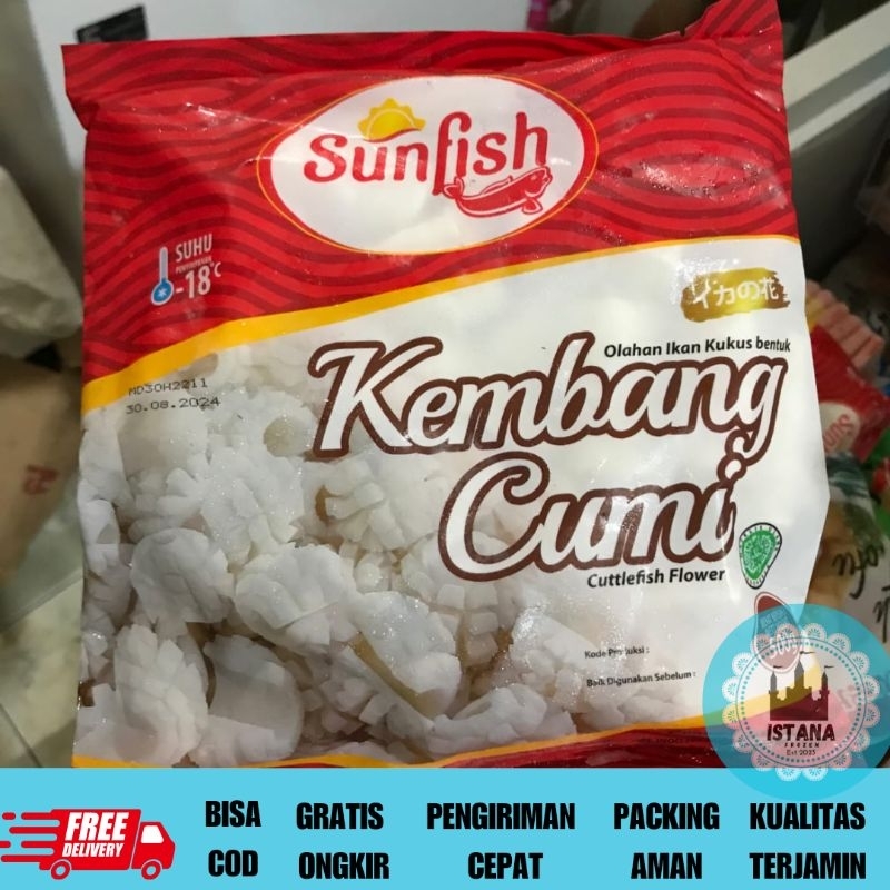 

SUNFISH KEMBANG CUMI 500 GRAM