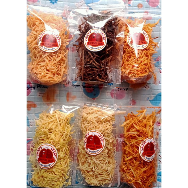 

Tela tela singkong crispy