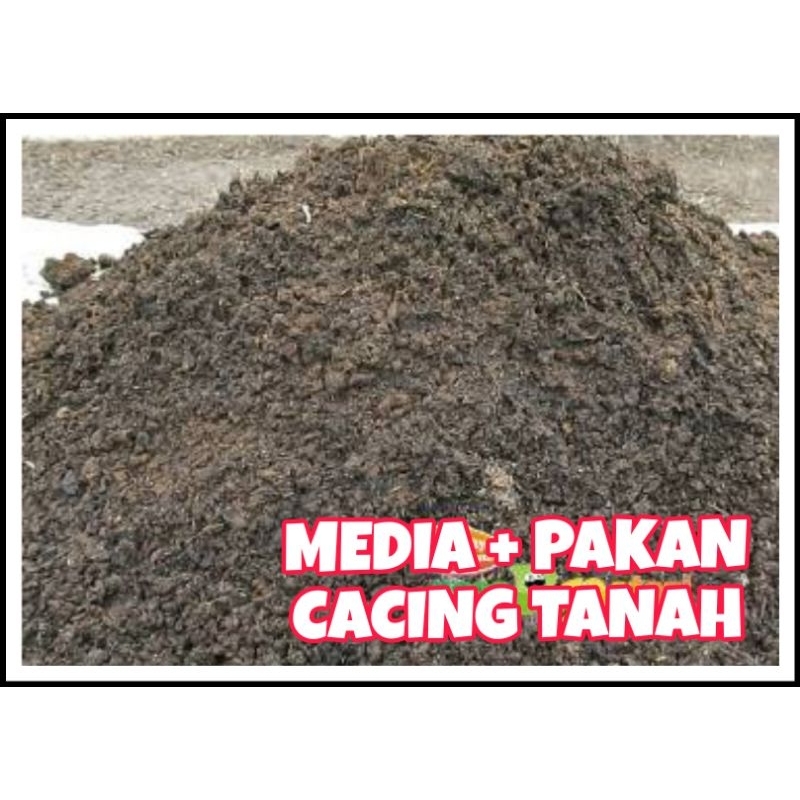 MEDIA TANAH BUDIDAYA CACING 2KG