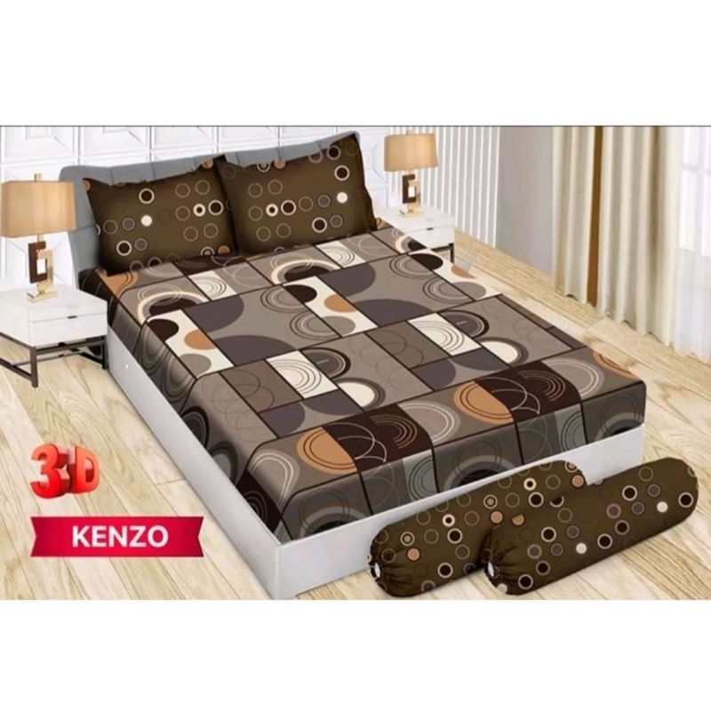 Sprei Bonita 3D no 1 uk 180x200 motif kenzo