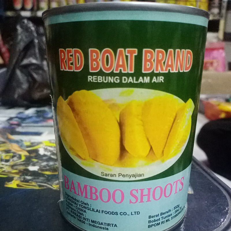 

Rebung kaleng/Bomboo shoots/red boat rebung kaleng