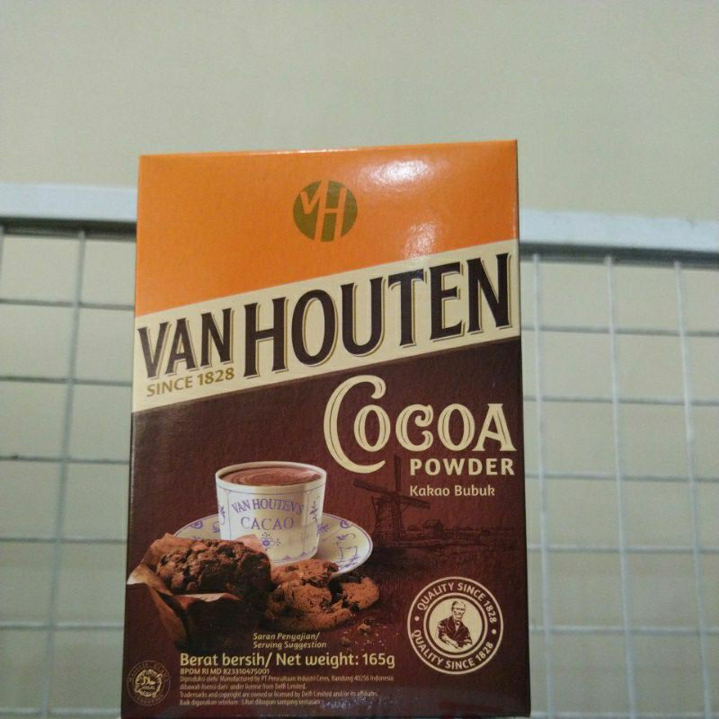 

Coklat Bubuk Van Houten 165gr Cocoa Powder