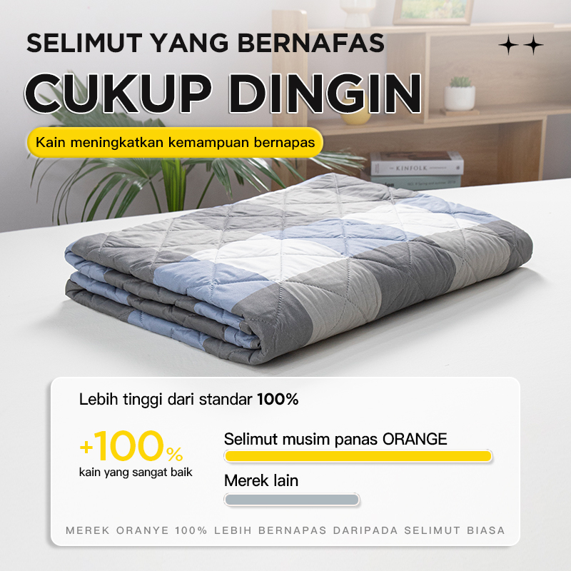 Bedcover saja Bedcover Selimut Lembut Bedcover Single Berkualitas XH uk.120CM HOUSE OF ART