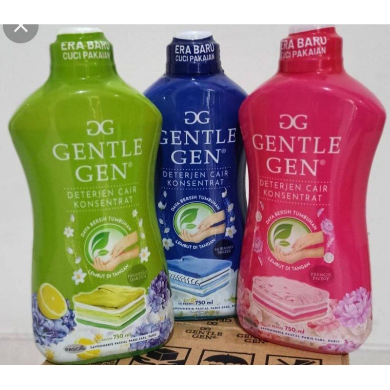 GENTLE GEL BOTOL DETERGEN CAIR