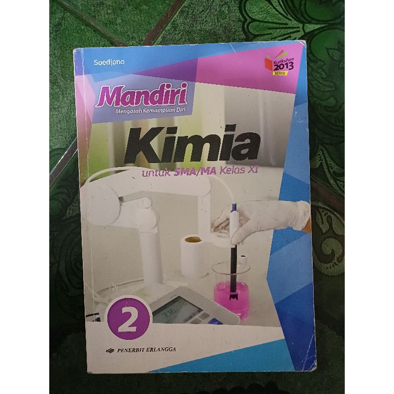 kitab kimia kelas 11 SMA bekas
