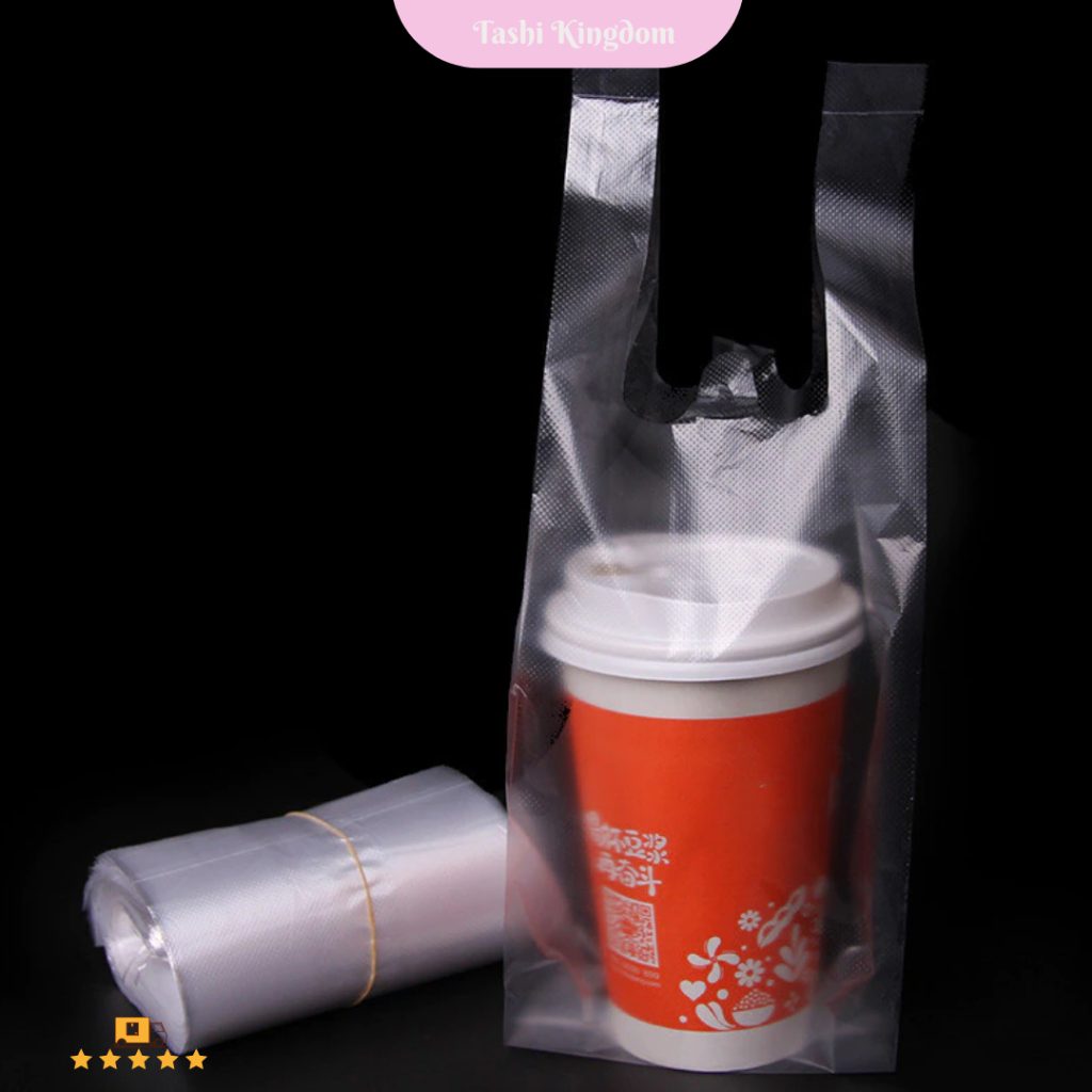 Plastik putih bening , tas plastik minum , kantong plastik minuman Plastik kresek bening plastik ben