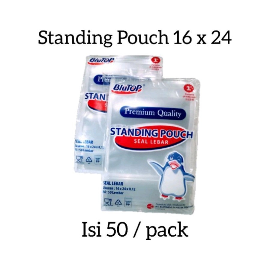 Standing Pouch Pinguin 16x24 / Standing Pouch / Ziplock