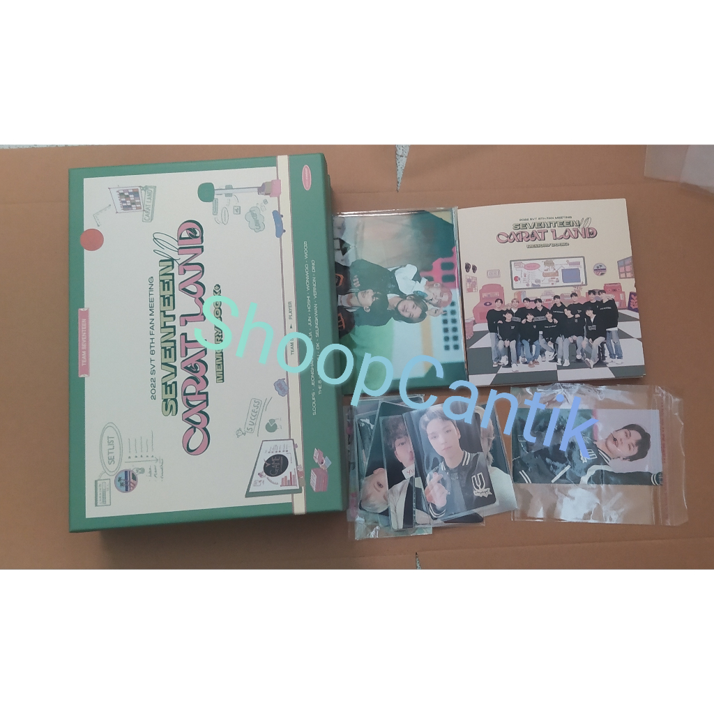 READY SHARING CARATLAND MEMO DVD/SEVENTEEN CARATLAND DVD 2022