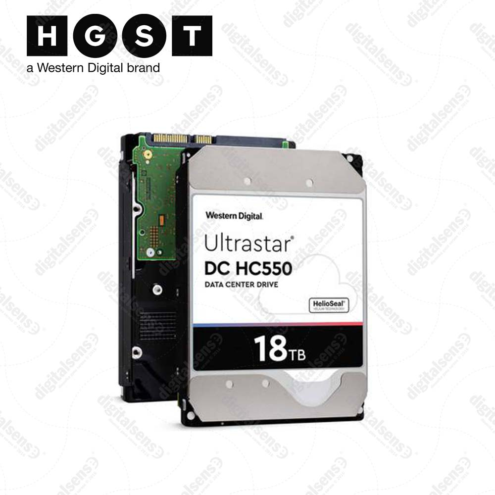 Harddisk WD HGST Ultrastar HC550 18TB – WUH721818ALE6L4
