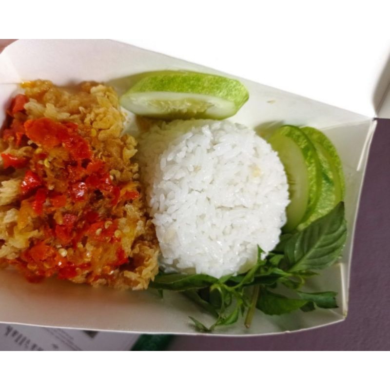 

Paket ayam geprek