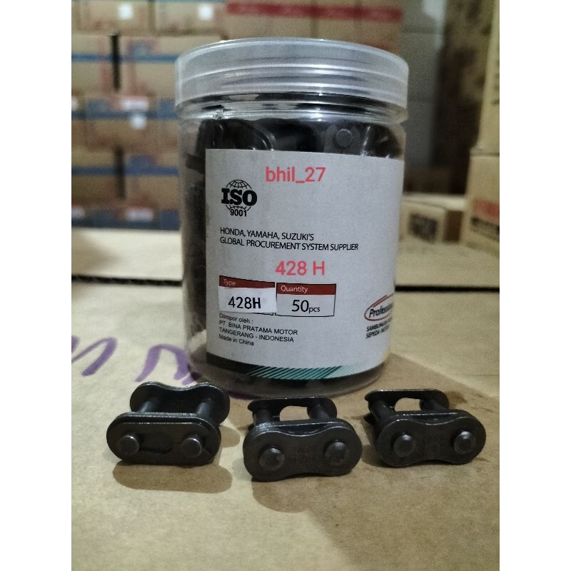 sambungan Rantai 428 H choho