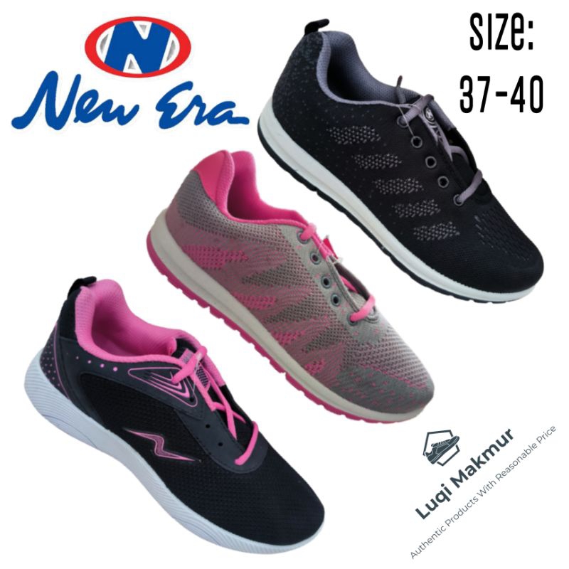 Sepatu Sneakers Sporty New Era Barbara Britney Gelis Asli Termurah