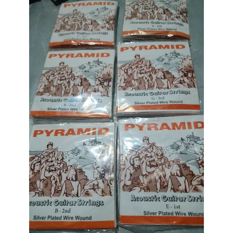 Senar gitar Pyramid string Akustik