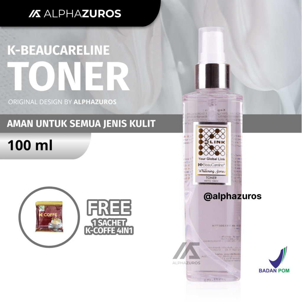 K-BeauCareline Whitening Series Toner 100 ml | AlphaZuros