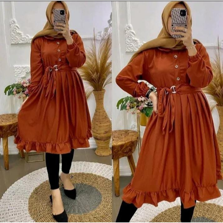 amanda tunik pakaian wanita terbaru 2024/tunik wanita berkualitas/pakaian wanita santai/baju/tunik