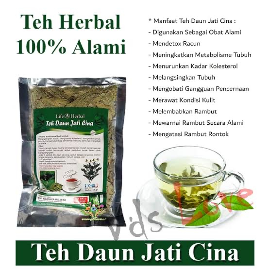 

Teh Daun Jati Cina (Peluntur Lemak)