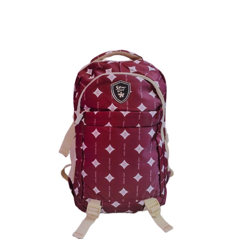 Tas ransel silver girl alto 70015E