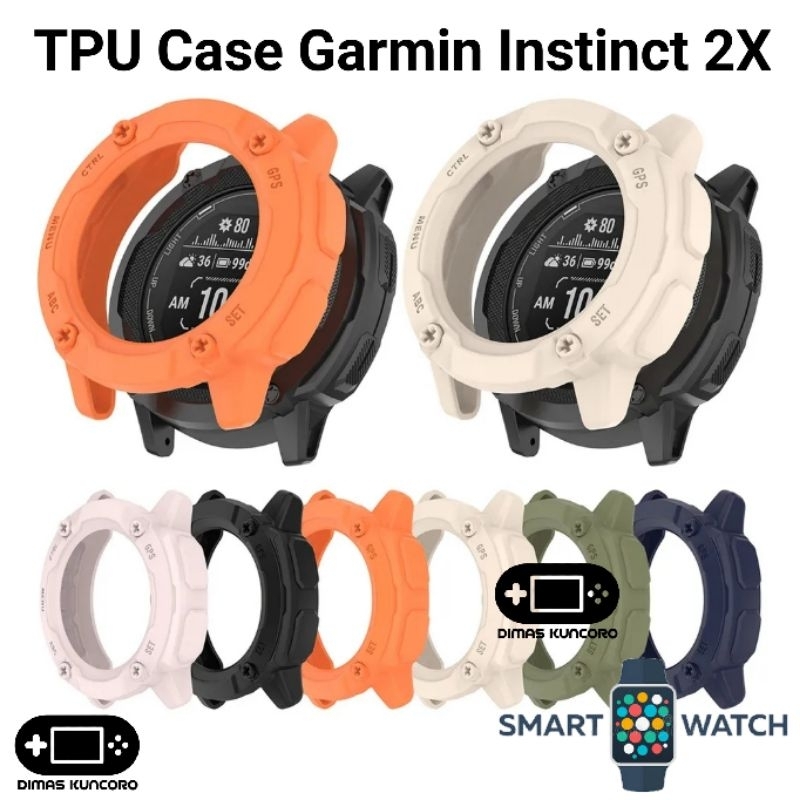 TPU Case Garmin Instinct 2X silicone silikon solar cover casing tactical soft