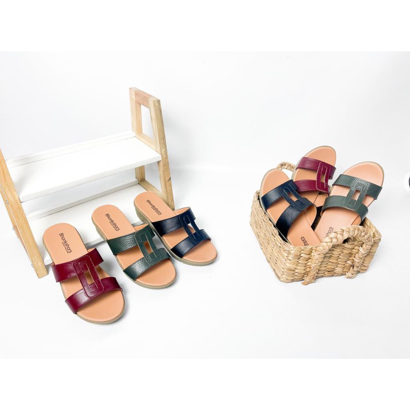 sandal kulit bhonkshors