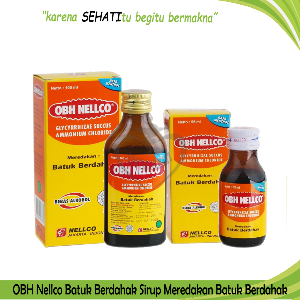 OBH Nellco Sirup Obat Meredahkan Batuk Berdahak