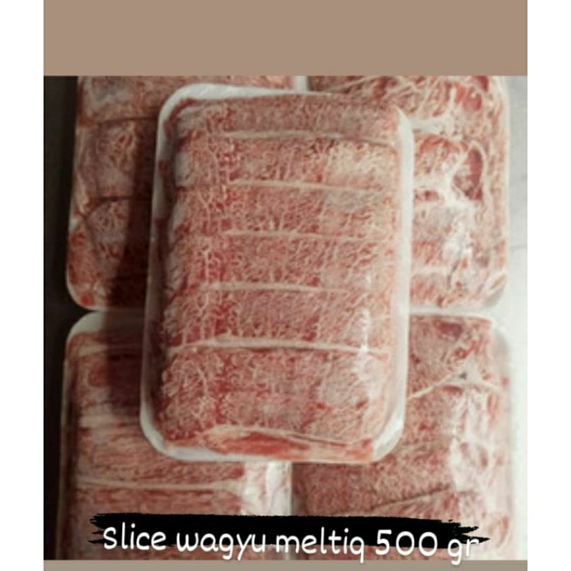 

BEEF SLICE WAGYU MELTIQ 500 GR