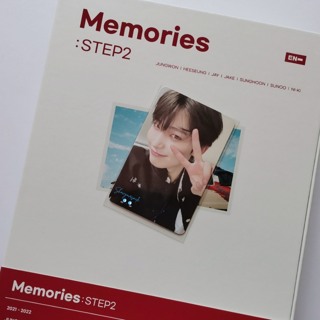 ENHYPEN Memories : Step 2 DVD & RPC Sunoo Memories : Step 2 (booked)