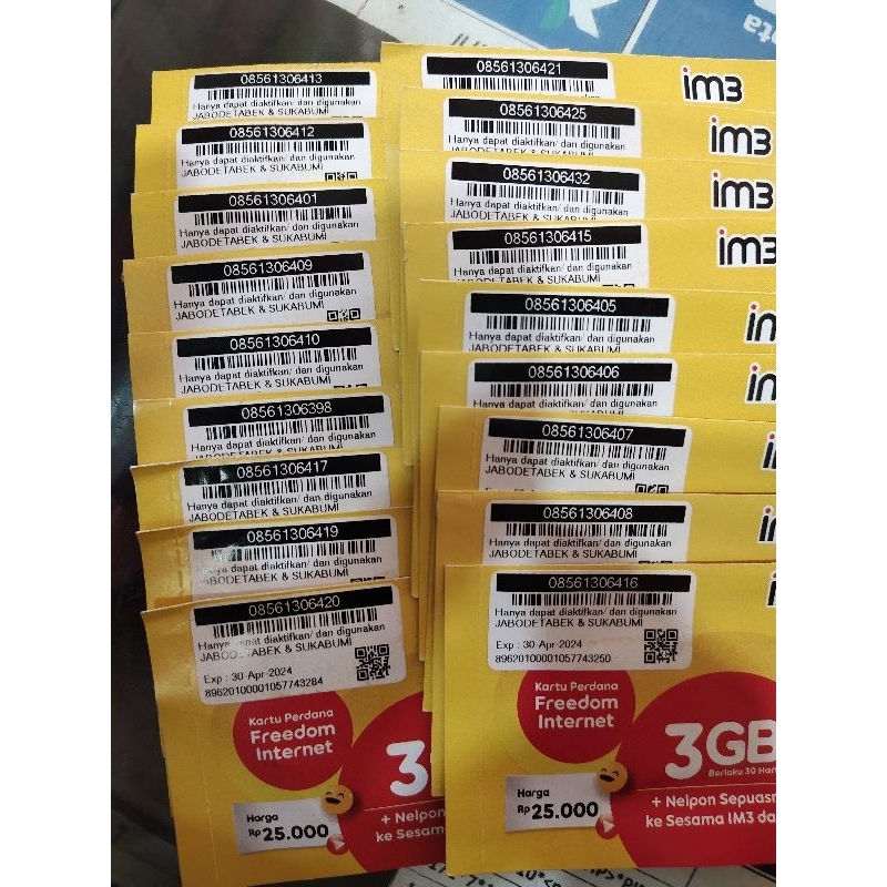 Perdana indosat 11 digit cantik