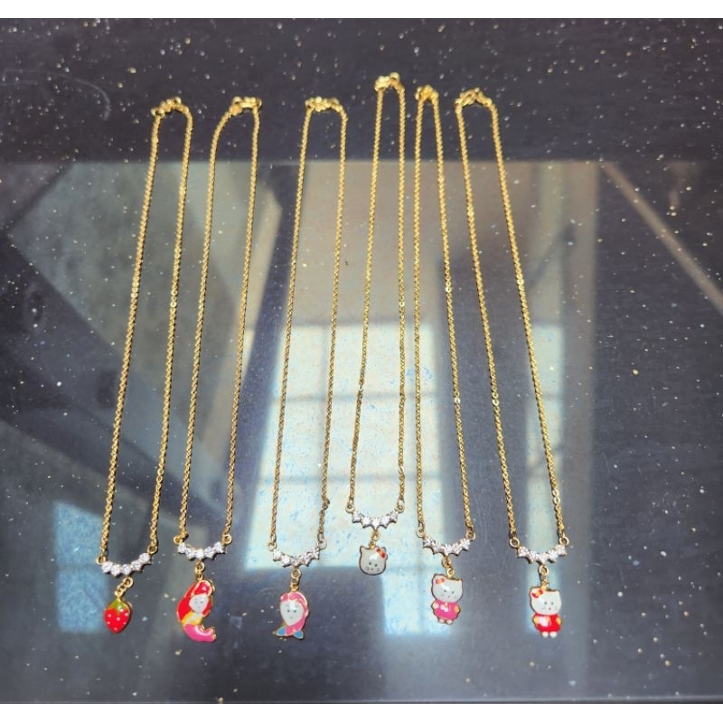 kalung anak labubu and friends mas muda