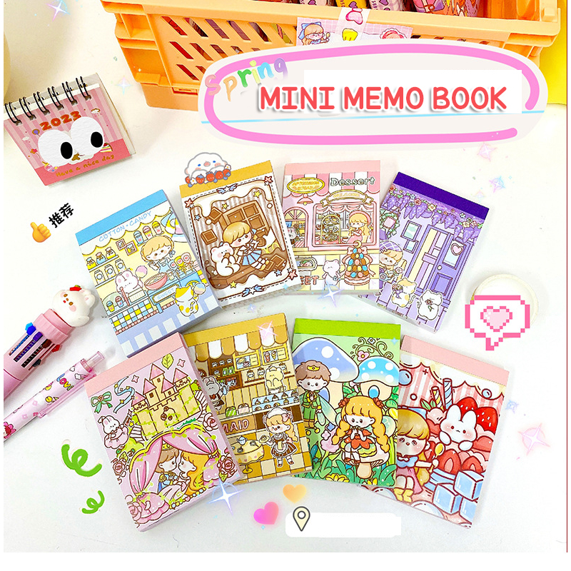 

KERTAS MEMO BENTUK BUKU MINI ISI 70 LEMBAR NOTEPAD STICKY NOTE POST IT