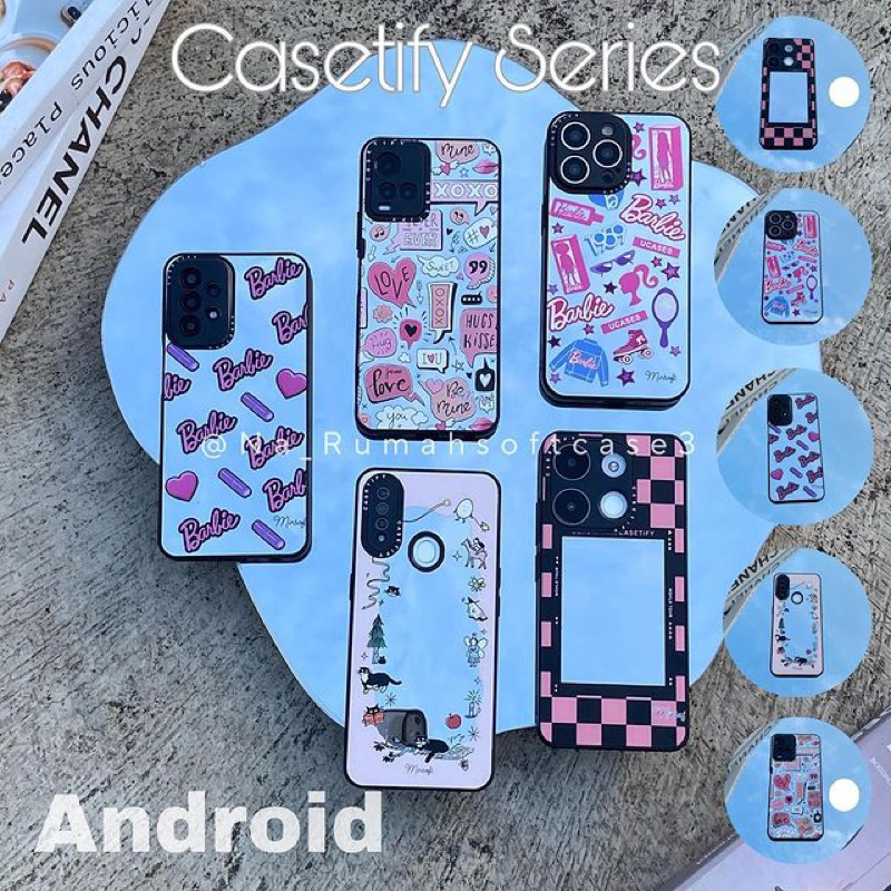 CASE CASETIFI BARBIE CARTOON PINK FOR ANDROID SAMSUNG A34 S22ULTRA A03 A32 A03CORE A04 A23 S23 S23UL