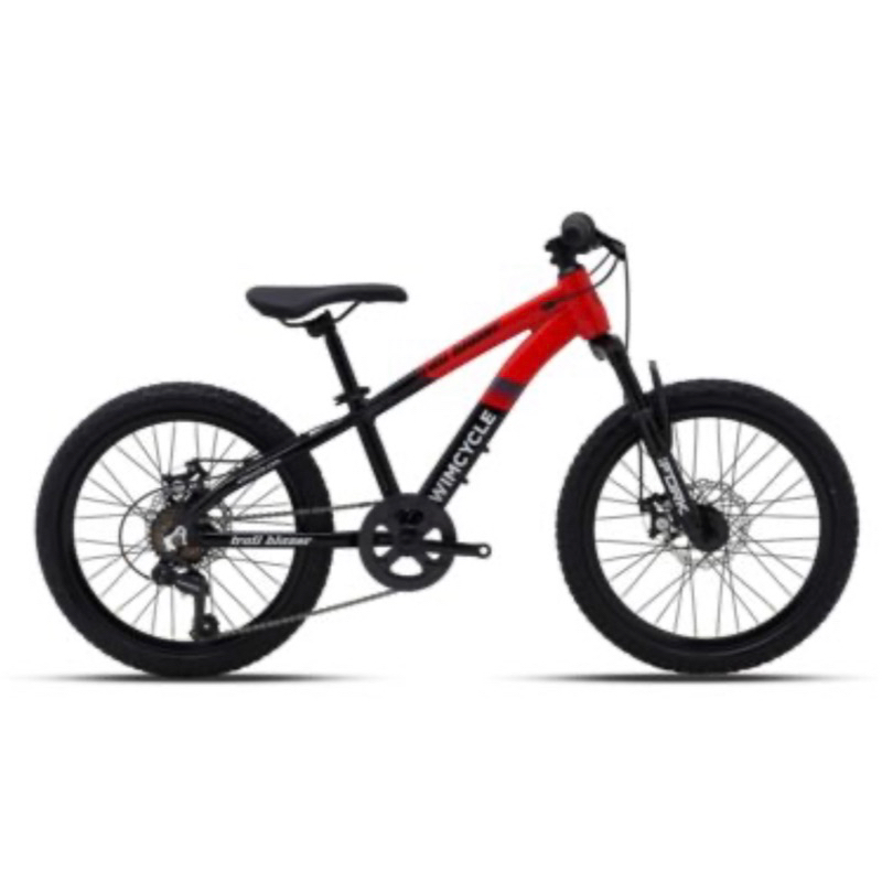 SEPEDA GUNUNG MTB WIMCYCLE TRAIL BLAZER 20 INCH ALLOY SHIMANO 7 SPEED 