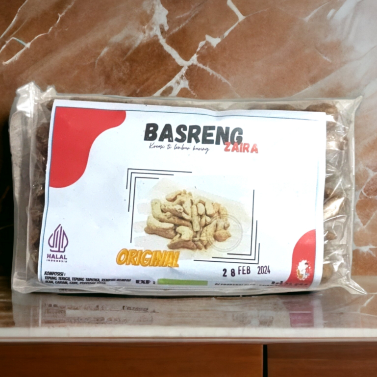 

Basreng Pack-an isi 25 Pcs Baso Goreng Basreng 500-an ZAIRA CRUNCHY SNACK